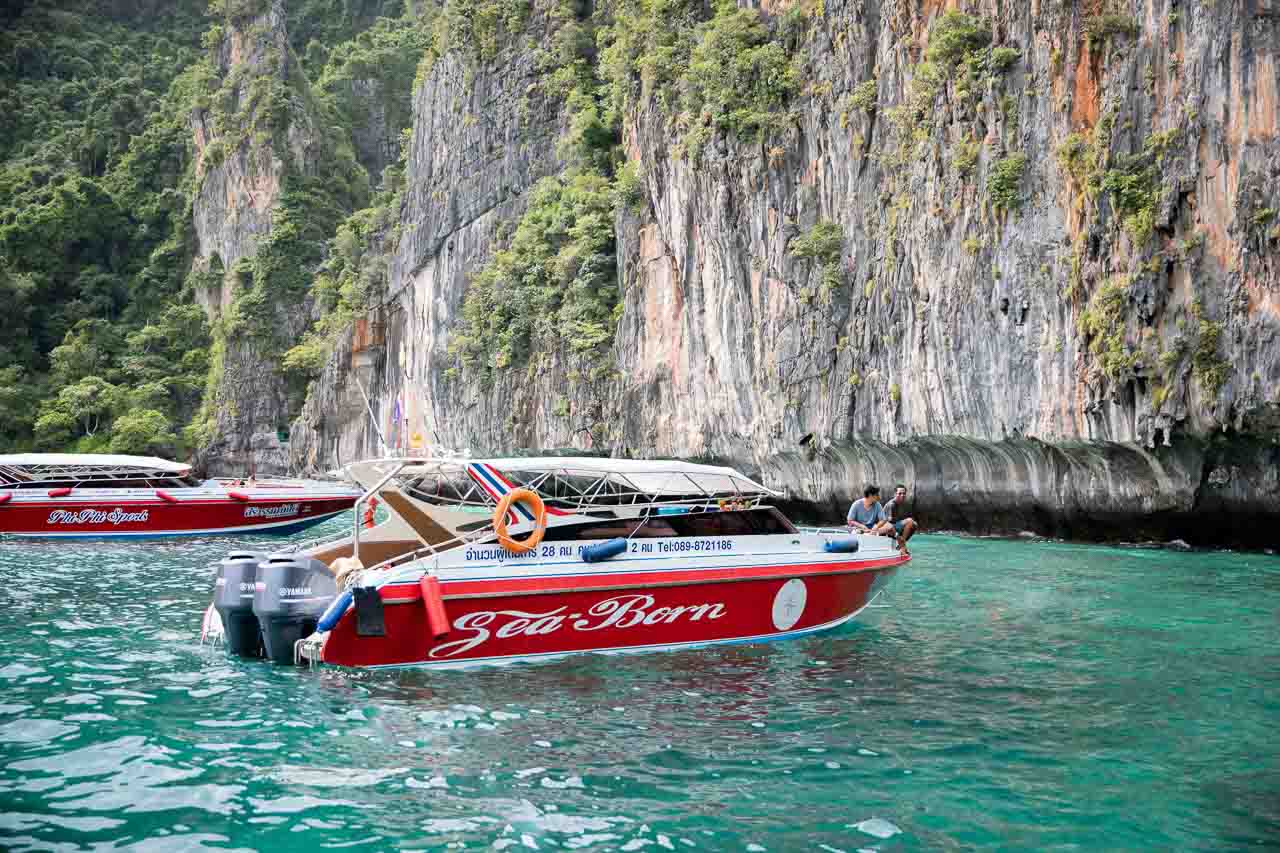 Lancha Privativa para passeios em Koh Phi Phi, Phuket, Krabi e ilhas da Tailândia com as praias mais famosas e paradisíacas