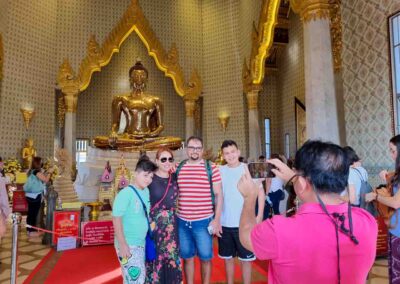 Além de guia, o Mário também é fotógrafo em Bangkok