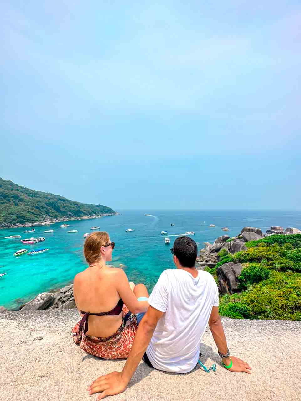 Passeio para Similan Islands saindo de Phuket - no pacote Tailândia 12 dias com a Tailandiando com guias em português - pacote de viagem para a Tailândia 