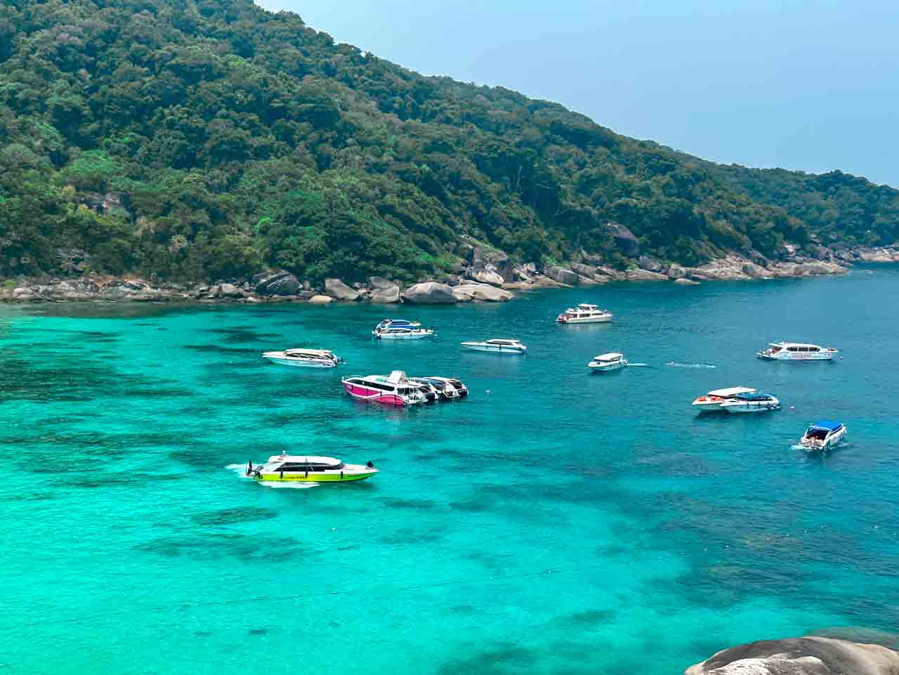 Similan Islands em Phuket - escolher a época certa para decidir entre Phuket ou Koh Samui, faz muita diferença.