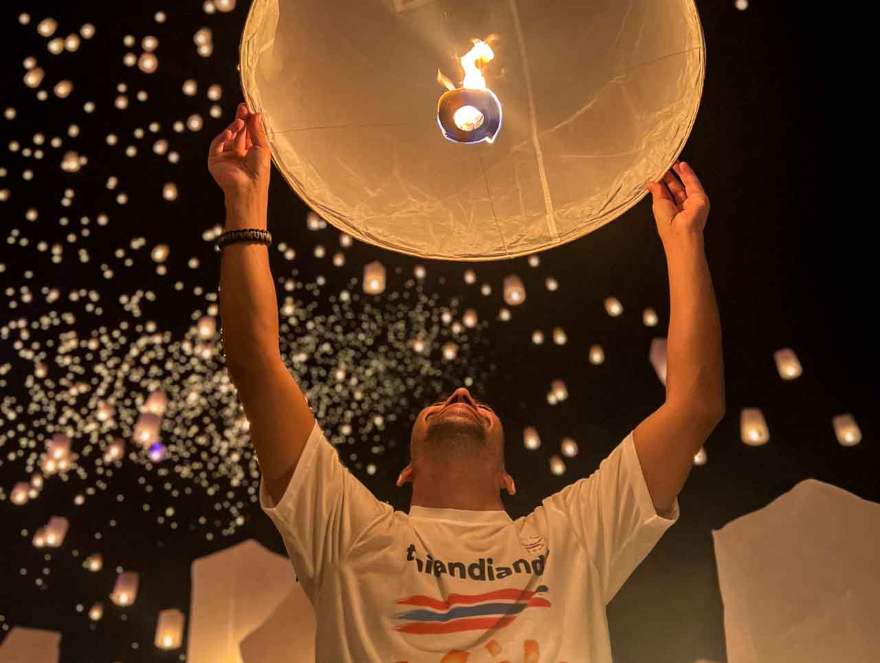 Um pacote de 15 dias na Tailândia, com o Festival das Lanternas em Chiang Mai