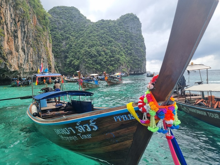 Aluguel de longtail em Phi Phi