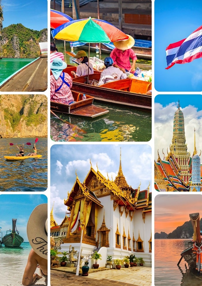 Pacote de viagem para a Tailândia de 10 dias com Bangkok e praias