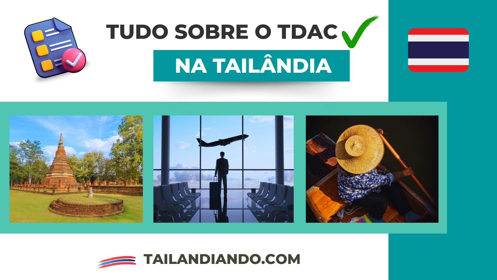 TDCA - Novo-formulário de entrada na Tailândia