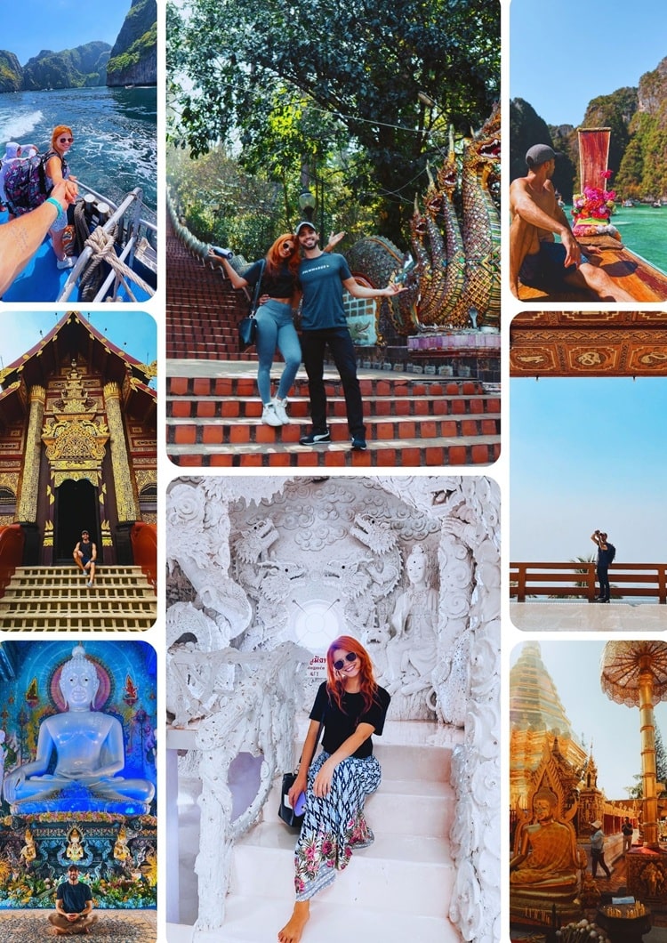 Pacotes de viagem para Tail&acirc;ndia com o casal Petruceli