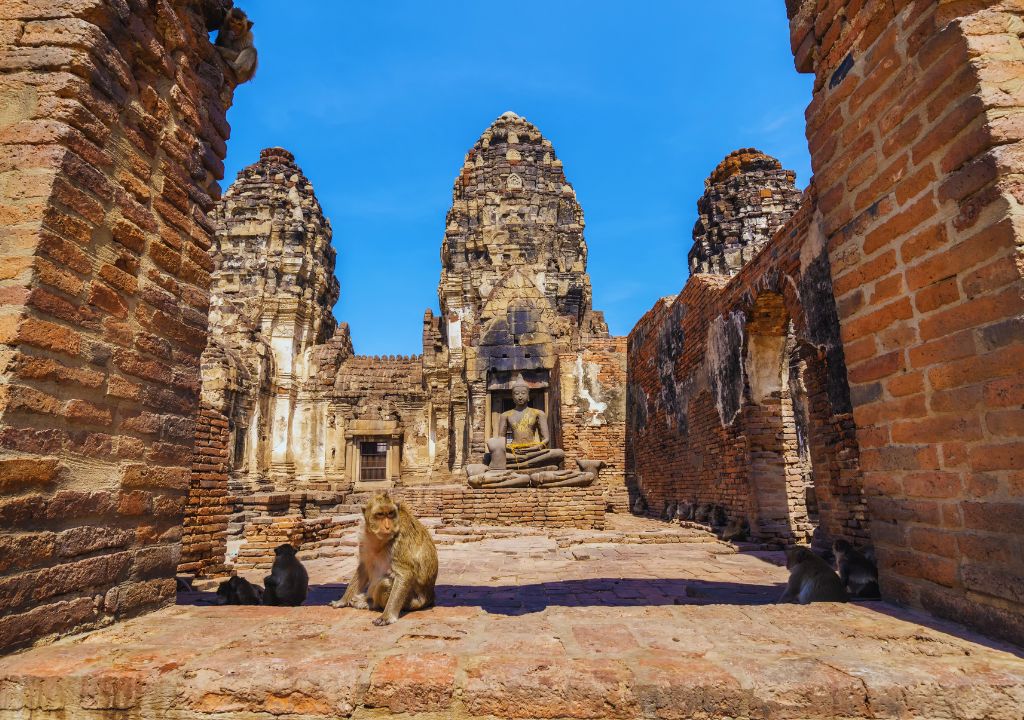 O Phra Prang Sam Yod é um dos templos mais importantes de Lopburi