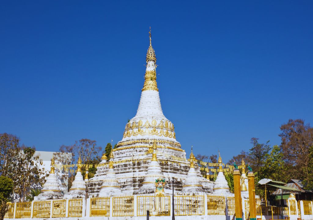 O Wat Luang é um dos templos mais antigos de Pai, na Tailândia
