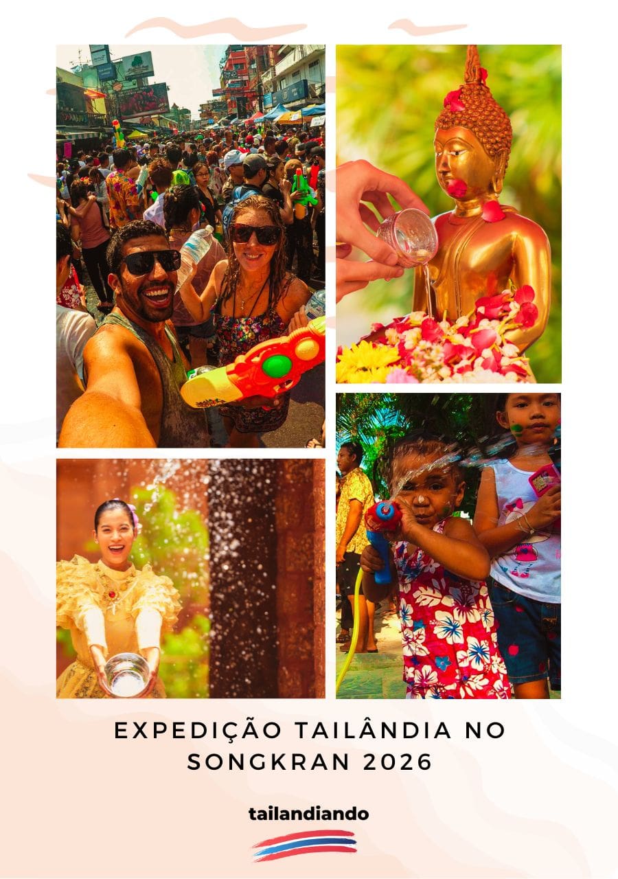 Viagem em grupo para a Tail&acirc;ndia no Songkran