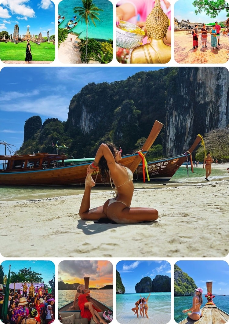 Viagem em grupo para o Festival Songkran na Tail&acirc;ndia