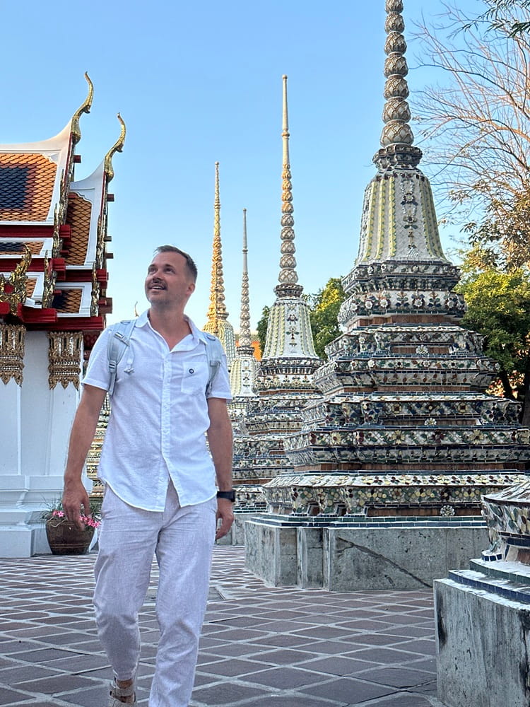 Diego em Bangkok