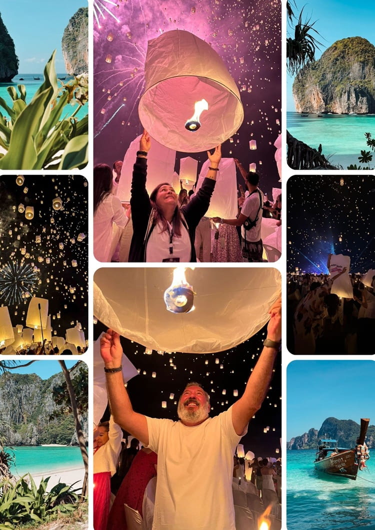 Viagem em grupo 50+ para o Festival das Lanternas na Tail&acirc;ndia - grupo tail&acirc;ndia idosos