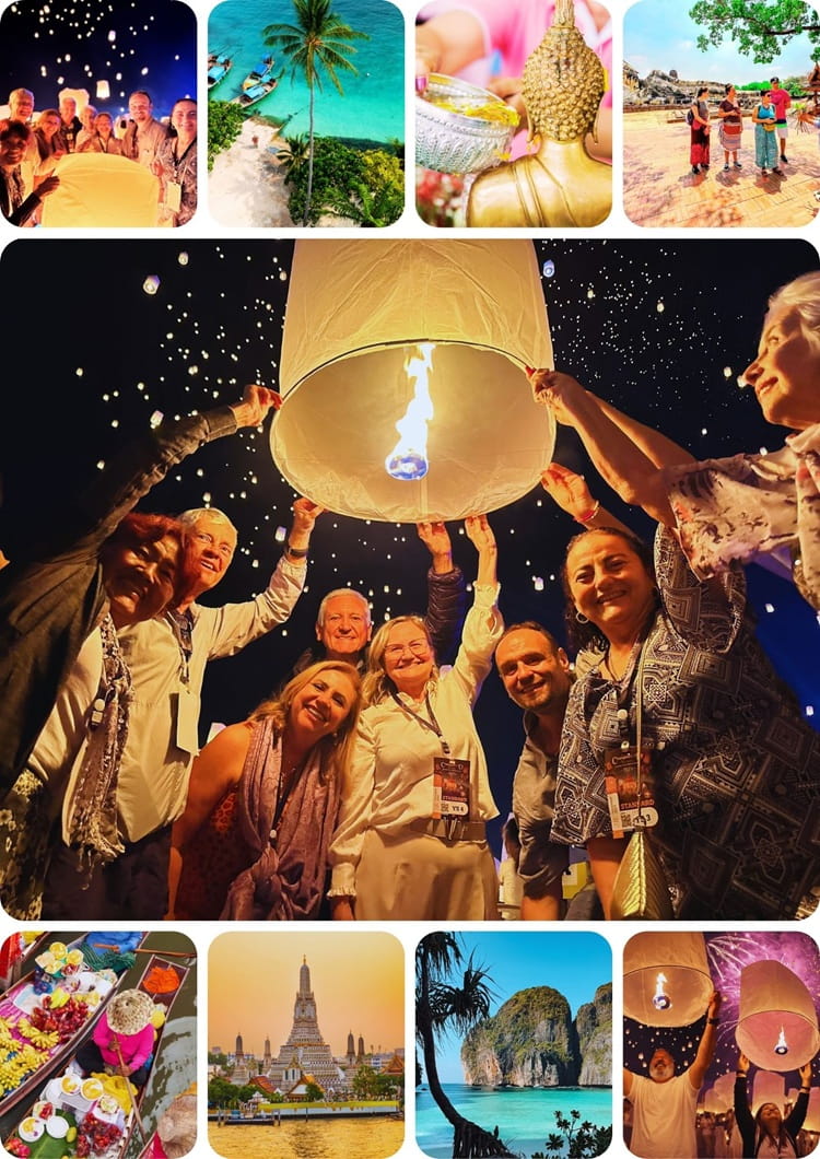 Expedi&ccedil;&atilde;o para Tail&acirc;ndia - grupo 50 + Festival das Lanternas - grupo tailandia para terceira idade