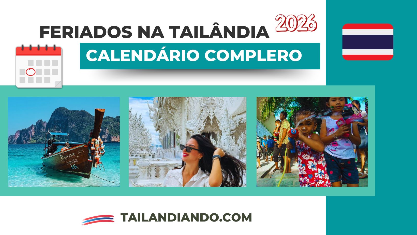 Feriados na Tailândia Calendário dos feriados na Tailândia