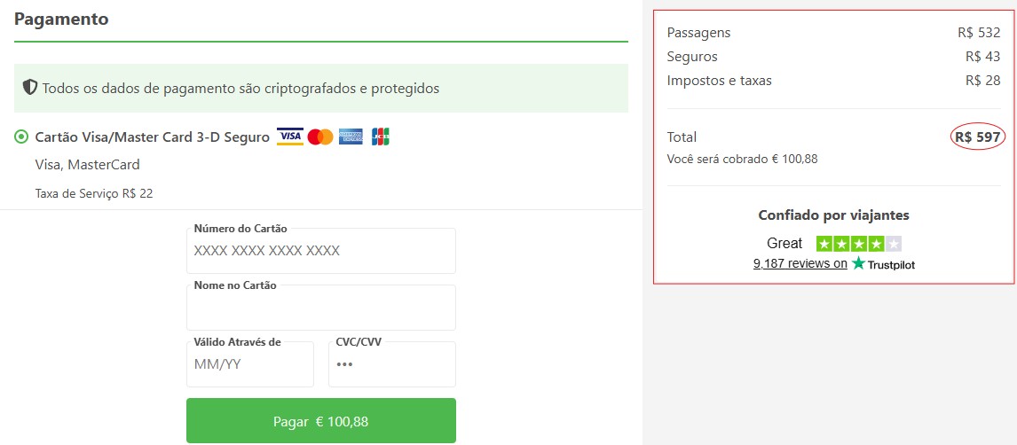 Pagamento dentro do site 12go Asia Pagamento dentro do site 12go Asia