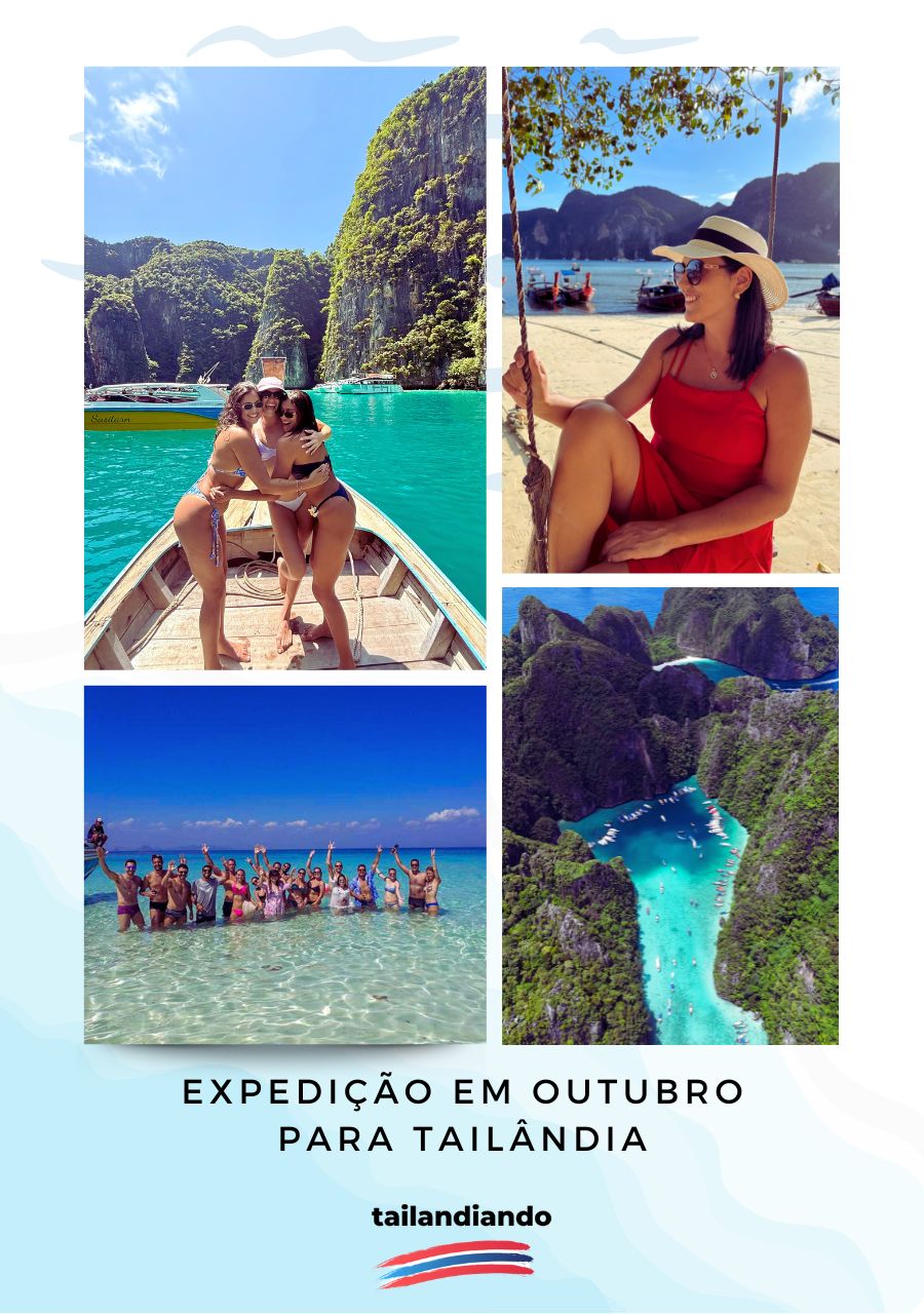Viagem em grupo para Tail&acirc;ndia no m&ecirc;s de outubro