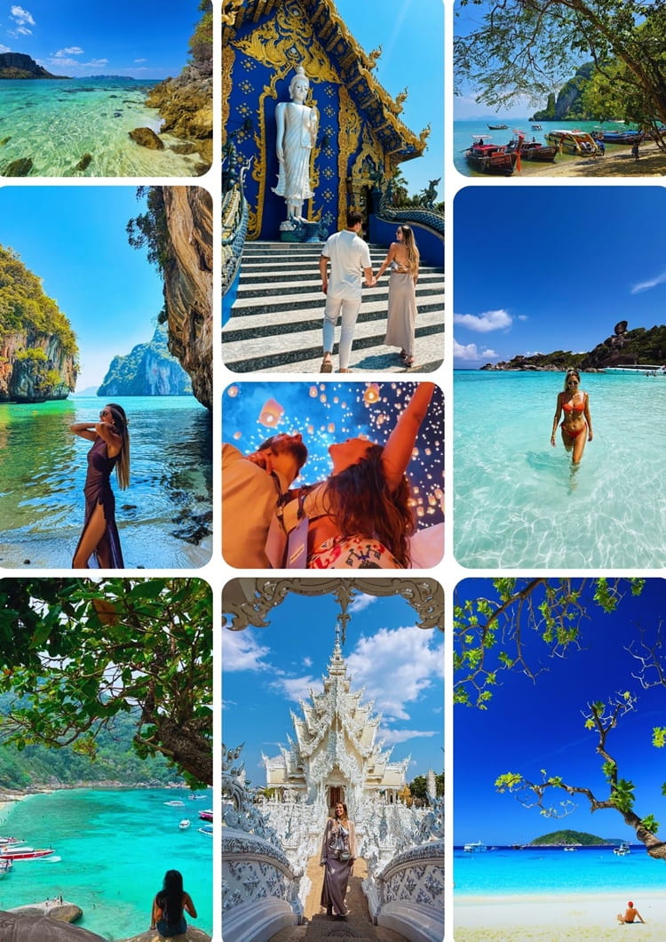 7 dias FL com Krabi ou Phuket (1) Pacote para a Tailândia durante o Festival das Lanternas