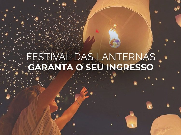 Link da Bio Tailandiando - Garanta seu ingresso para o Festival das Lanternas na Tail&acirc;ndia