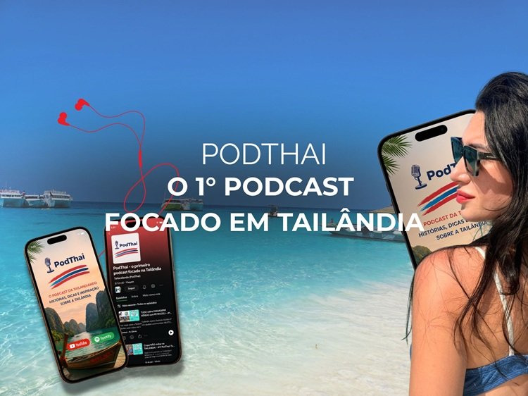 Link da Bio Tailandiando - O 1&deg; Podcast focado na Tail&acirc;ndia