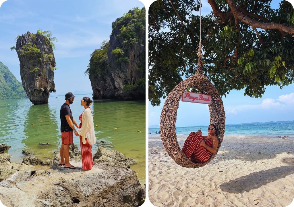 O passeio de James Bond em Phuket é uma das opções românticas para casais em lua de mel na Tailândia. O passeio de James Bond em Phuket é uma das opções românticas para casais em lua de mel na Tailândia.