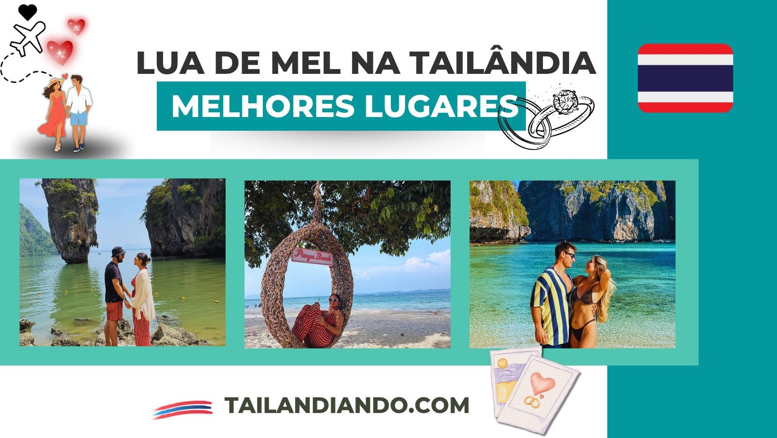 Lua de mel na Tailândia Lua de mel na Tailândia